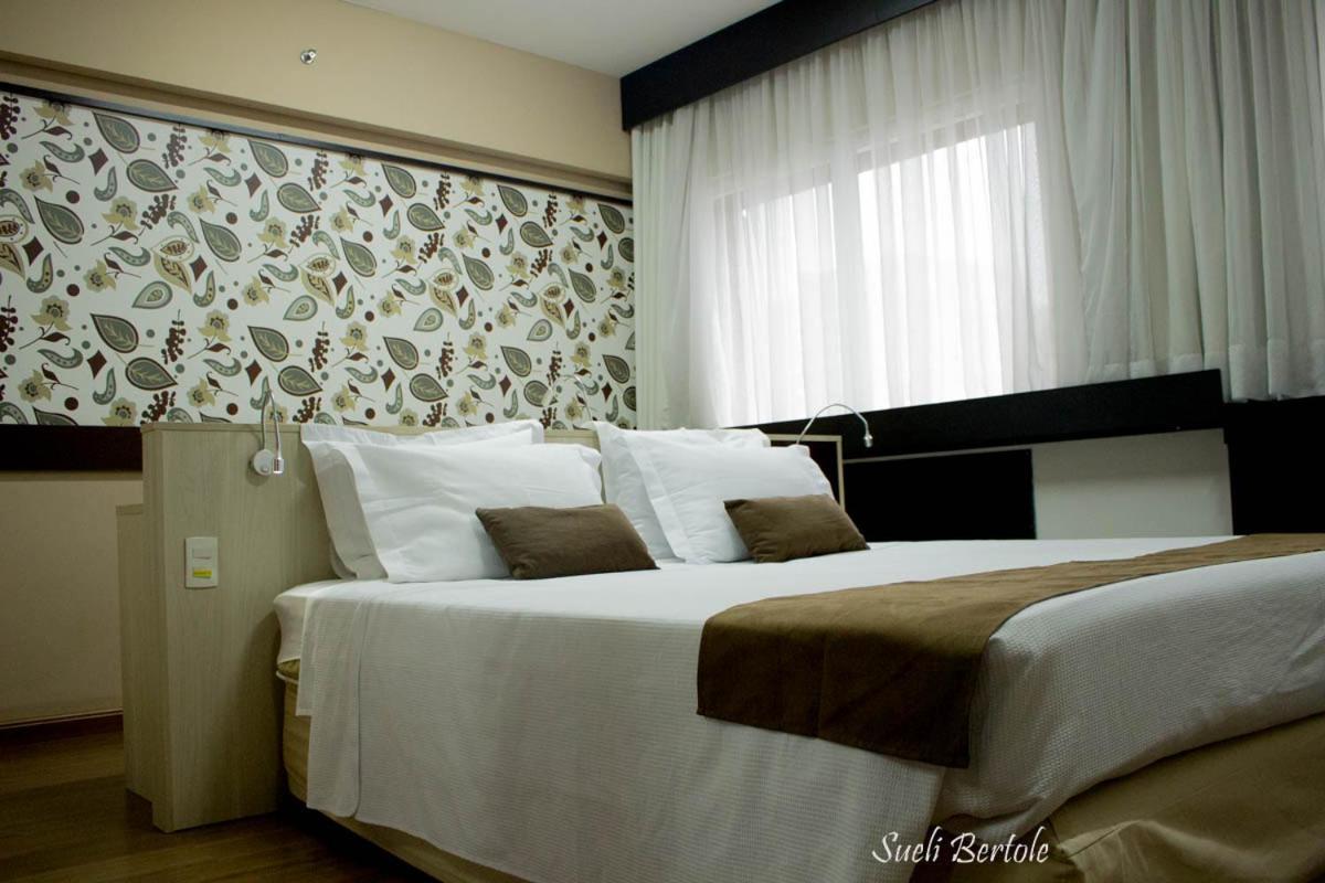 Lindo Flat Em Hotel 4 Estrelas Na Bela Vista São Paulo Exteriör bild